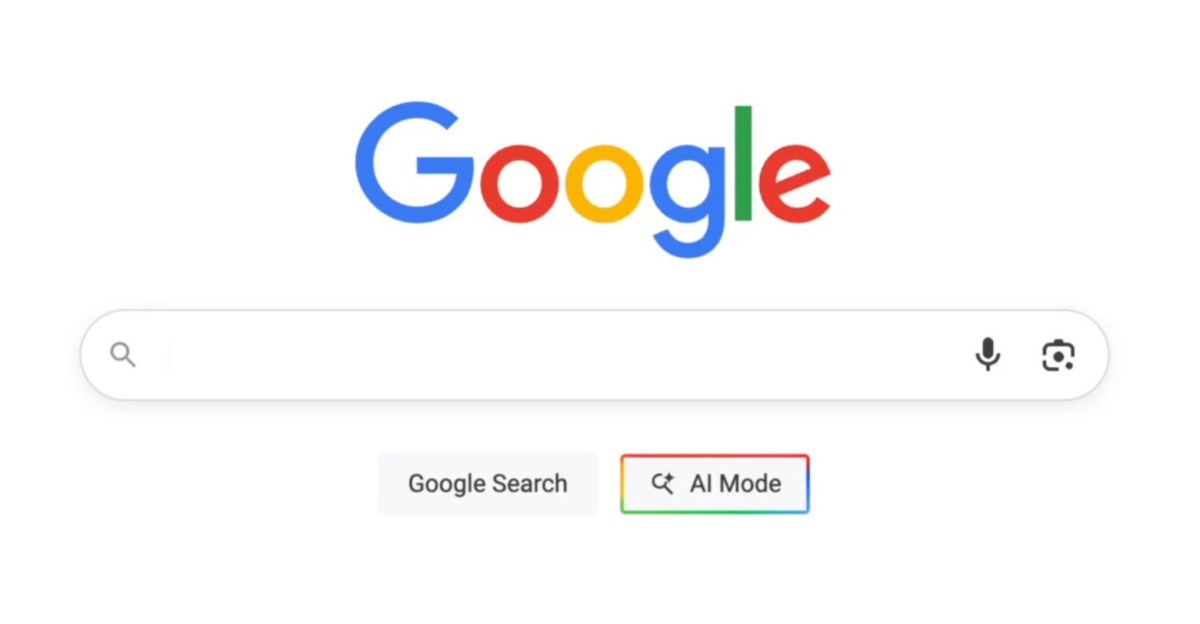 Google може замінити кнопку «Я почуваюся щасливим» на режим штучного інтелекту