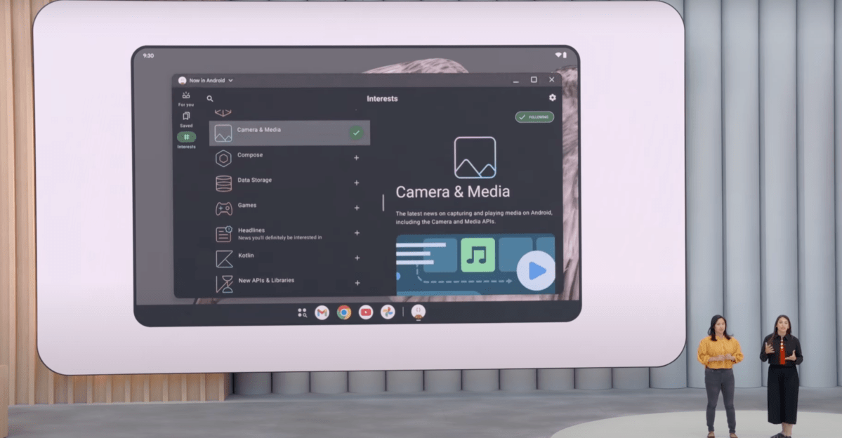 Google натякає на режим робочого столу Android, створений за допомогою Samsung