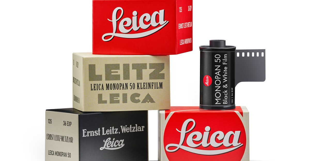 Leica представляє власну плівку формату 35 мм