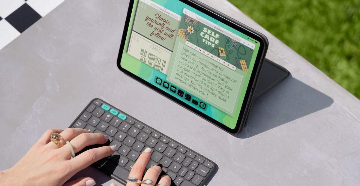 Новий чохол для iPad від Logitech оснащений компактною знімною бездротовою клавіатурою