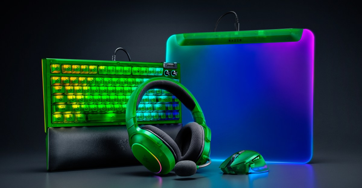 Нова напівпрозора колекція Phantom від Razer демонструє вашу ігрову підсвітку