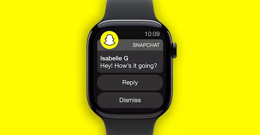 Snapchat представив додаток для Apple Watch