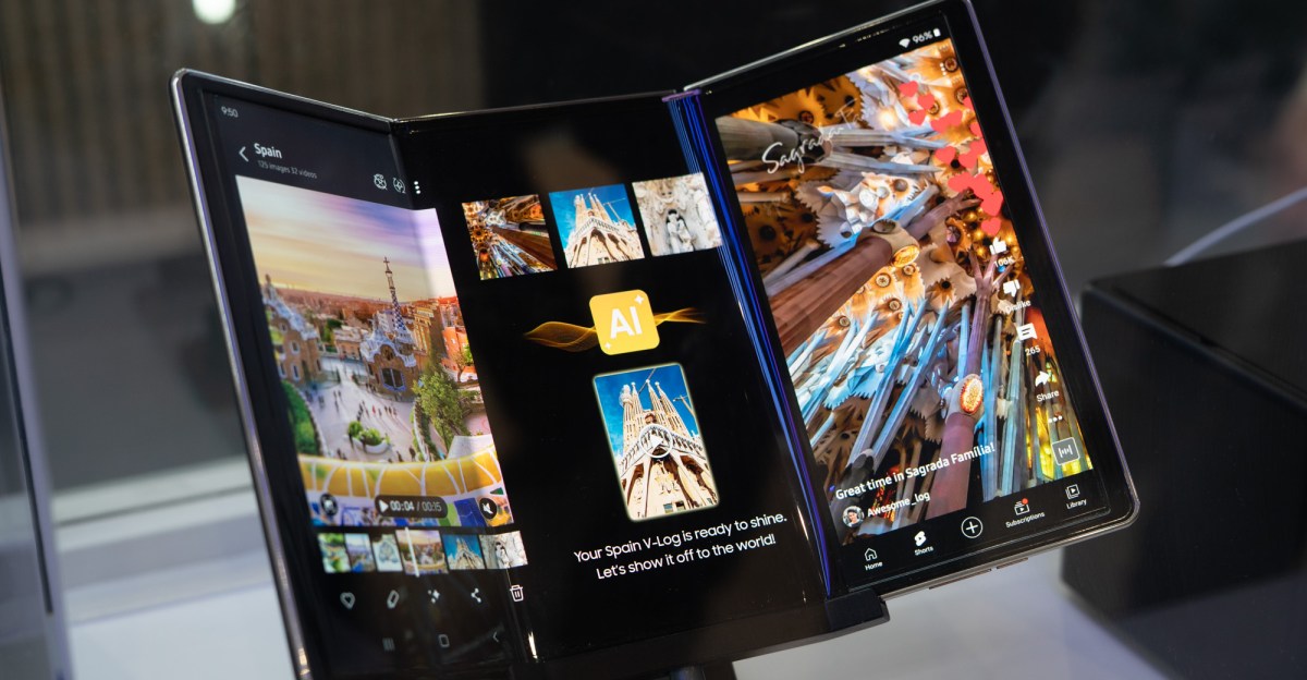 Останні витоки оновлення One UI 8 демонструють дизайн трефолд-пебнку Samsung