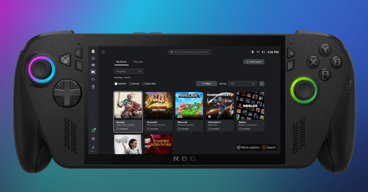 Microsoft інтегрує ігри Steam в свій додаток Xbox для ПК на Windows