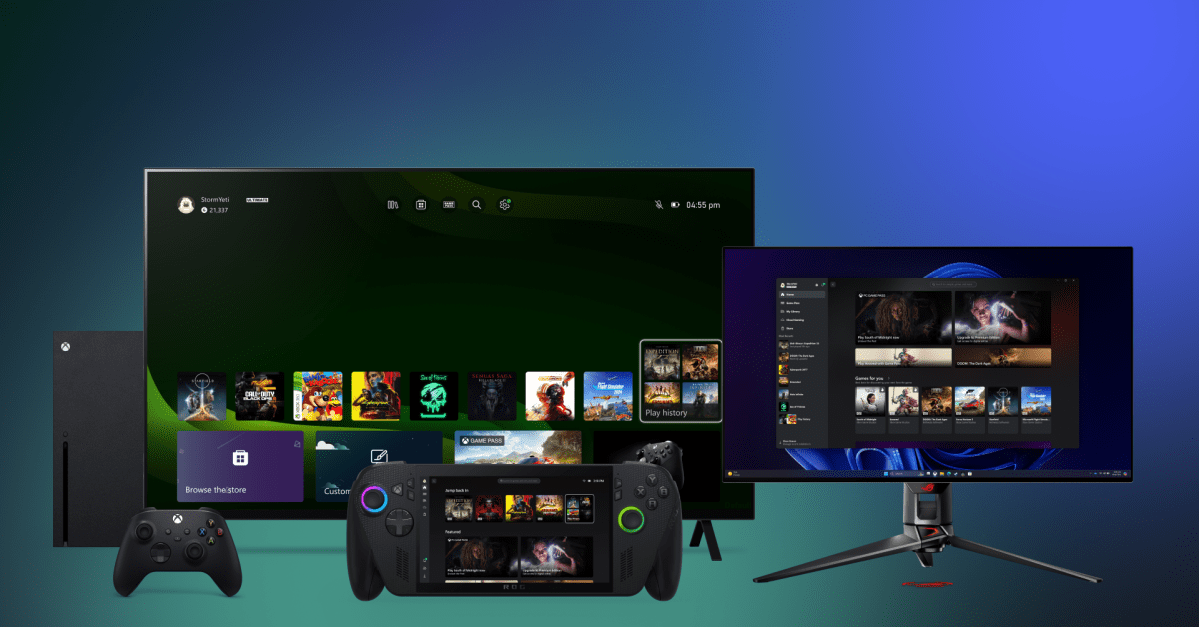 Ігри Xbox в хмарі незабаром стануть доступними на Xbox, ПК та портативних пристроях з Windows