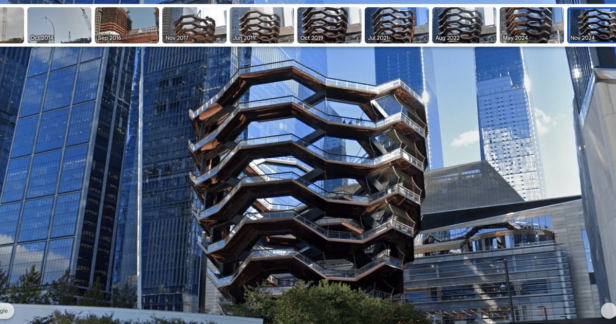 Google Earth додає старі знімки Street View, щоб повернутись у часі з рівня вулиць