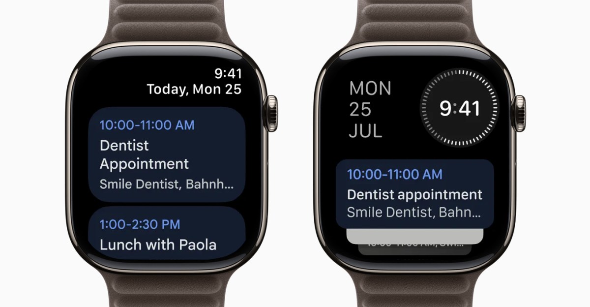 Google Календар тепер доступний на Apple Watch