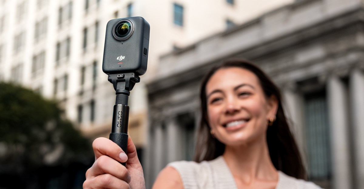 Перший 360-градусний камкордер DJI здатен безперервно знімати 8K відео більше 100 хвилин