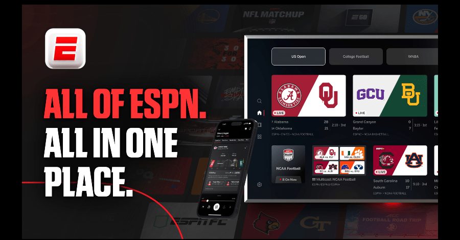 Запуск стрімінгу ESPN пропонує стрічку в стилі TikTok та коментарі за допомогою штучного інтелекту