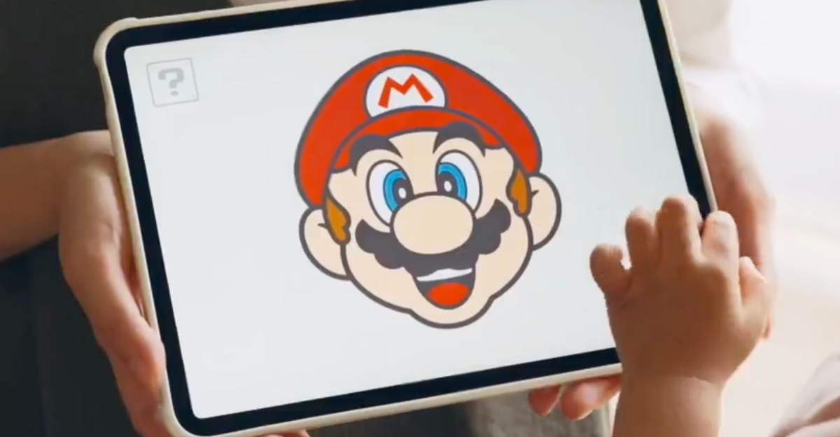 Новий додаток Nintendo Hello, Mario! дозволяє дітям гратися із зображенням Маріо