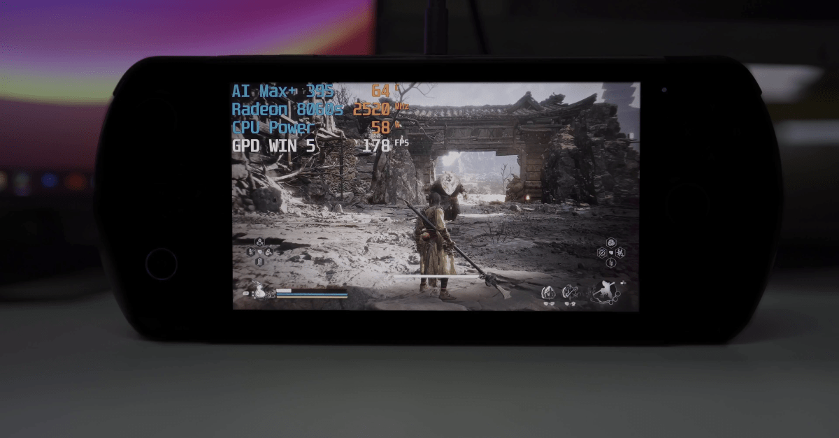 Ручна консоль GPD Strix Halo вимагає або портативного акумулятора, або зарядного пристрою на 180 Вт