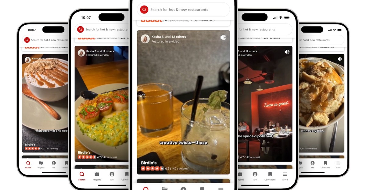 Yelp розробляє власні AI-відео про ресторани