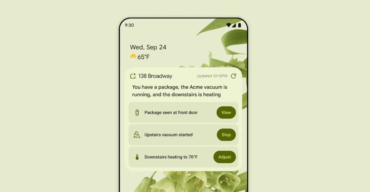 Перший погляд на додаток Google Home з підтримкою Gemini
