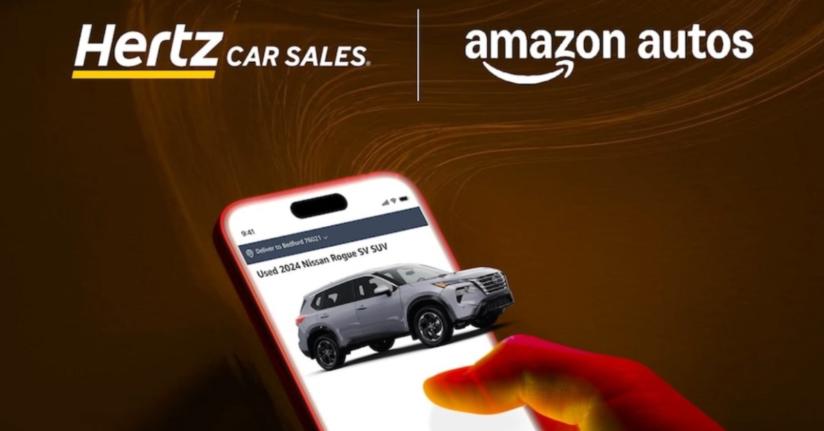 Amazon почав продавати вживані автомобілі прокату Hertz
