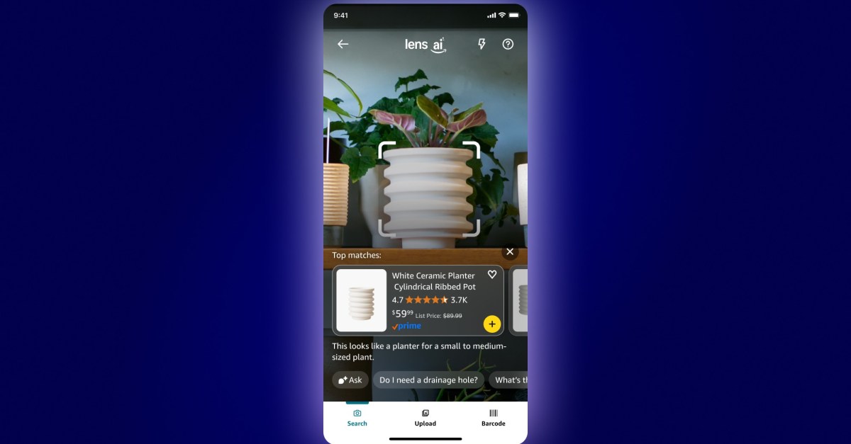 Lens Live від Amazon шукає все, що ви бачите