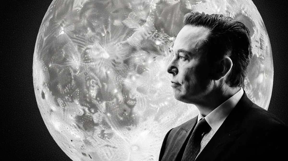 Маск планує революцію: на Місяці з’явиться фабрика ШІ-супутників з космічною катапультою